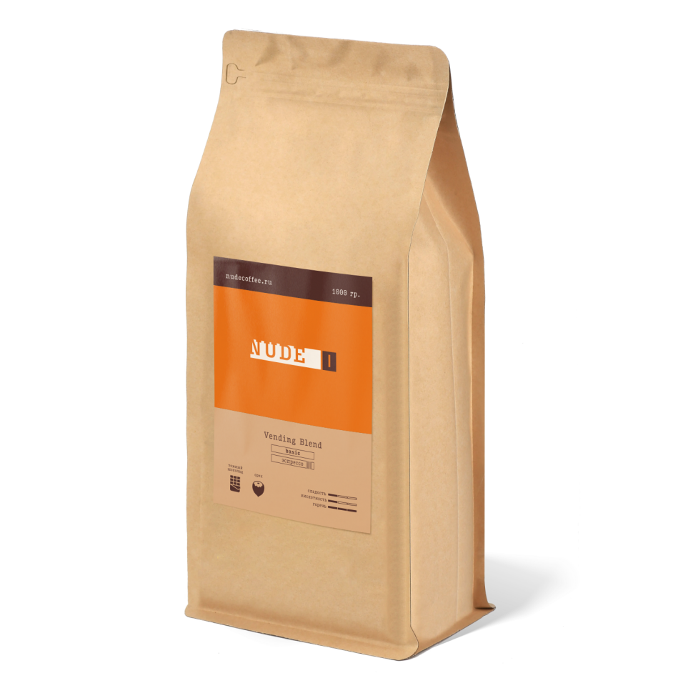 Кофе в зернах Nude Vending Blend (1 кг)