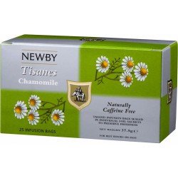 Чайный напиток Newby Camomile Flowers / Цветы Ромашки Пакетики для чашек (25 шт.)