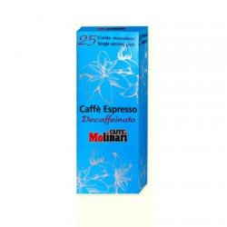 Кофе в чалдах Molinari Decaffeinato (25 чалд по 7 гр)